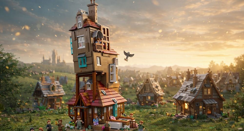 A Toca de Harry Potter uma edição de colecionador