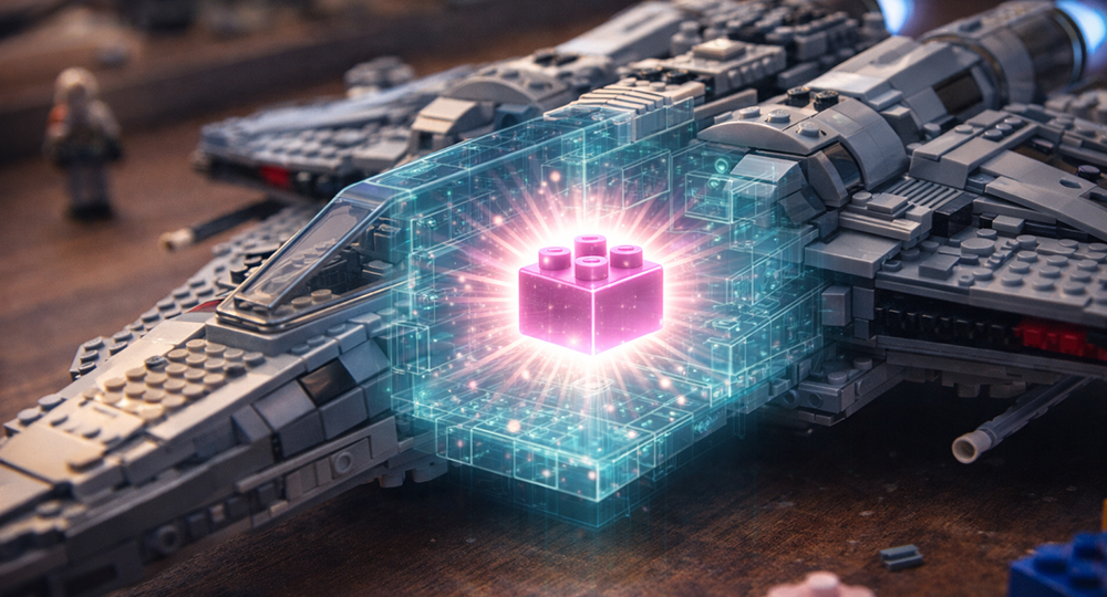 O significado oculto da peça rosa dentro das estruturas