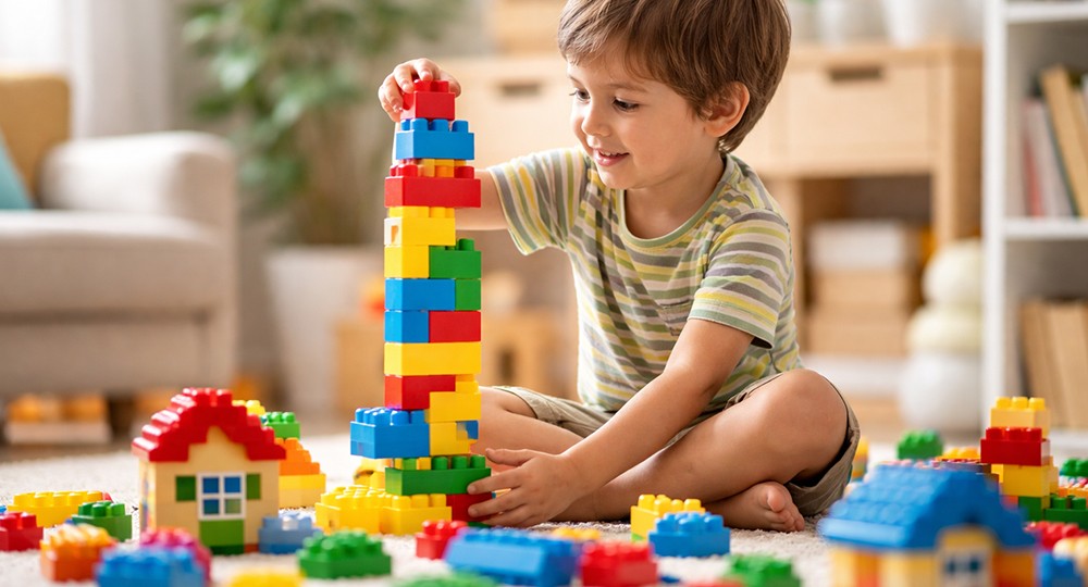 O impacto dos blocos de montar no aprendizado das crianças