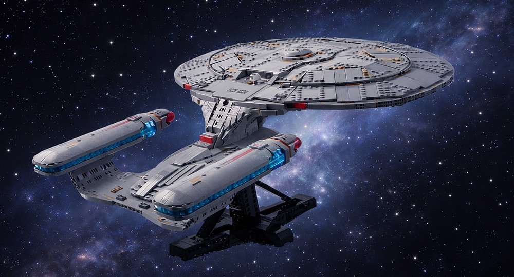 A nave que marcou gerações agora ganha forma em blocos