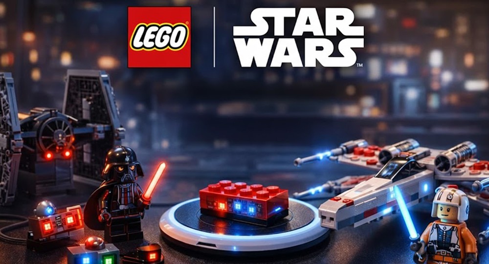 LEGO une tecnologia e imaginação e estreia tijolo inteligente na linha Star Wars