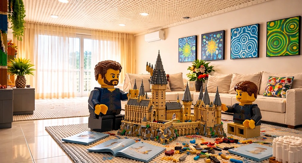 Quando montar junto vira memória