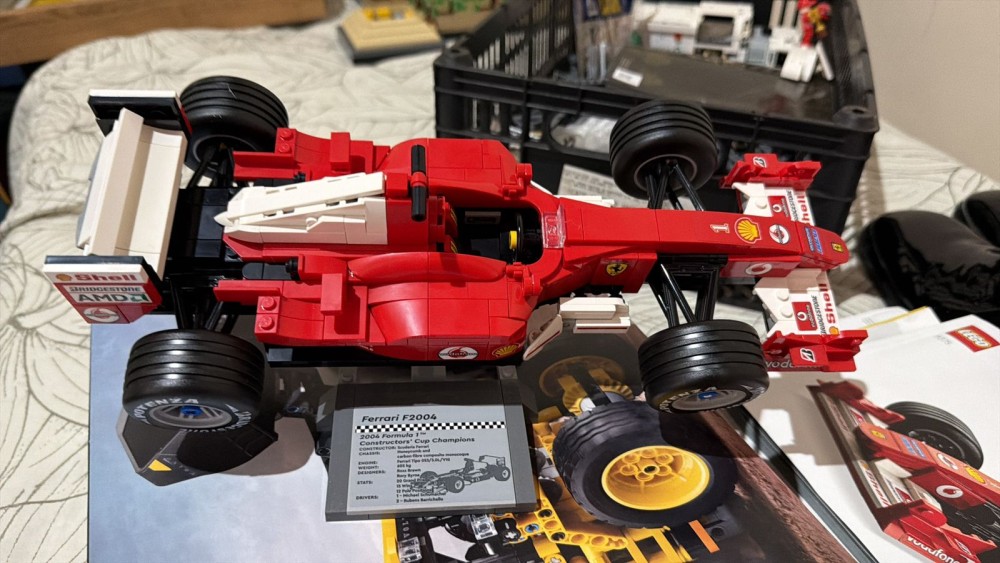 Ferrari F2004 e Michael Schumacher