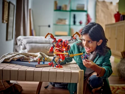 Kai's Ninja Climber Mech - Inventário LEGO - Montando Histórias