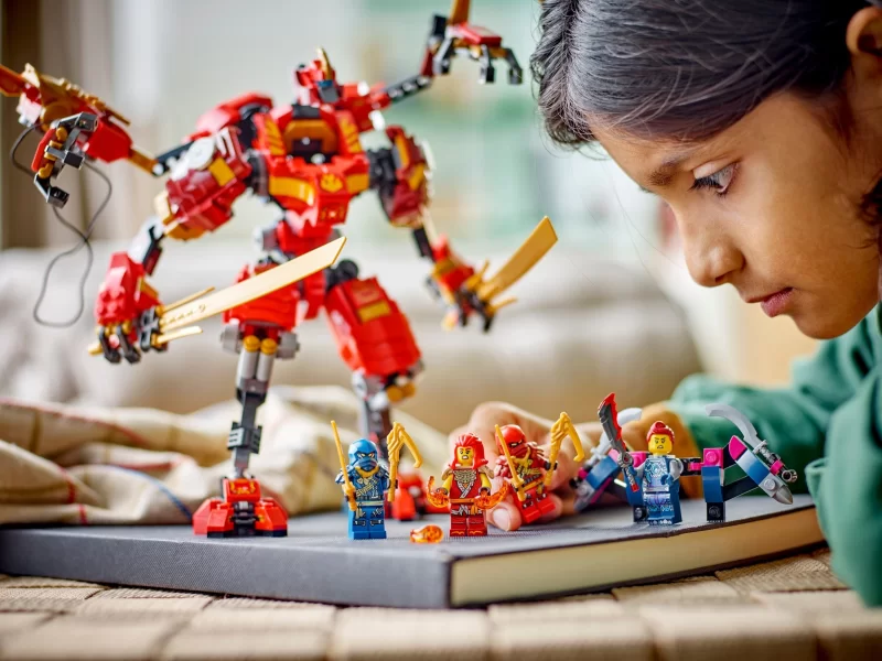 Kai's Ninja Climber Mech - Inventário LEGO - Montando Histórias