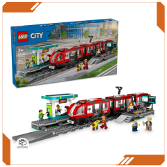 LEGO City Trains Bonde e Estação do Centro da Cidade 60423