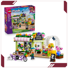 LEGO Friends Floricultura Criativa 42693; Conjunto de construção de loja; Brinquedo criativo para crianças; Ideia de presente para meninas e meninos; 7+