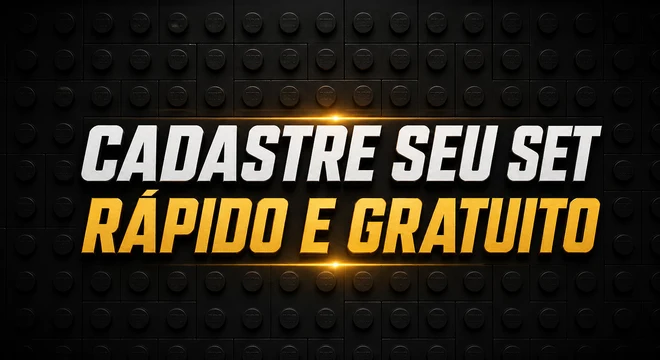 Cadastre seu set — rápido e gratuito